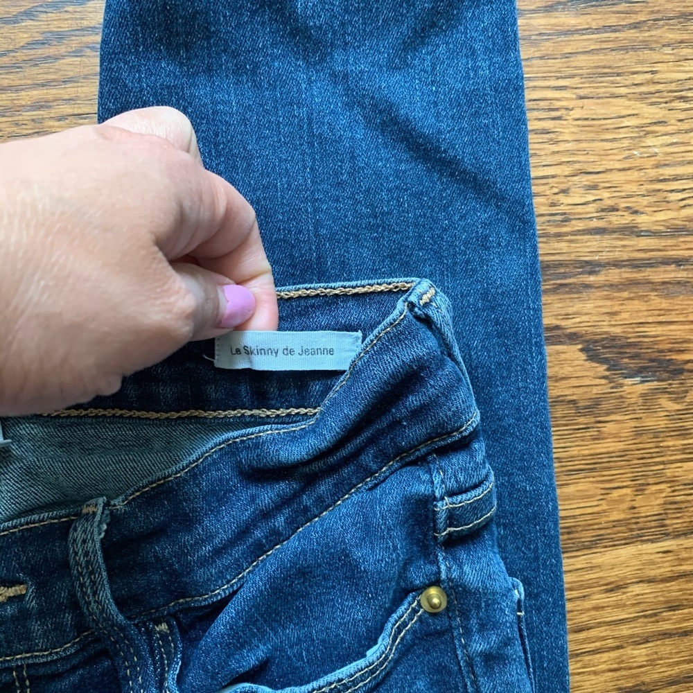 Frame denim Le skinny de jeanne in Dame - Picture 4 of 7
